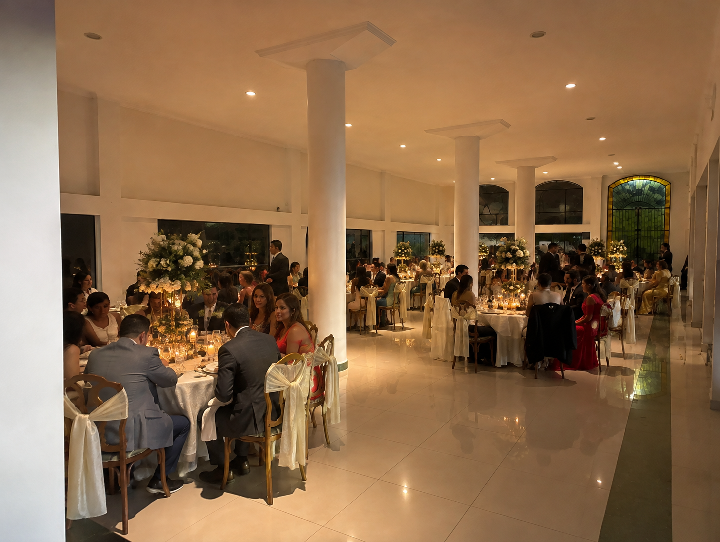 Matrimonio celebrado en el hotel